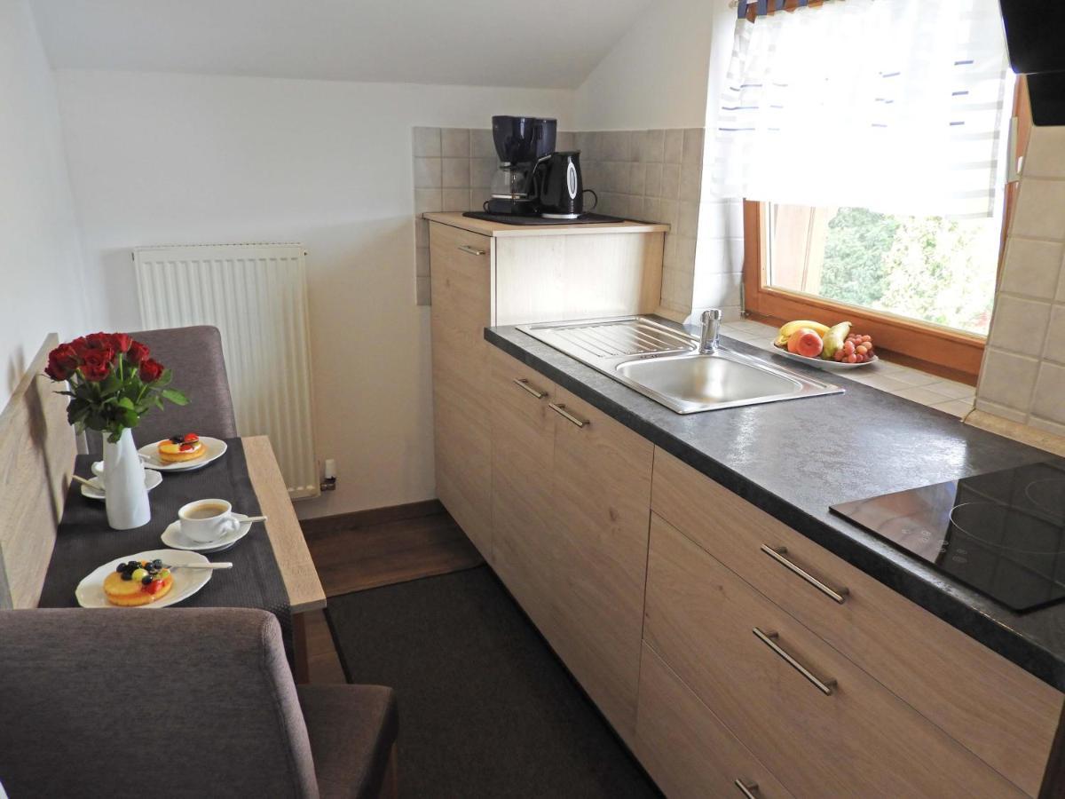 באד בירנבאך Appartements Hirsch מראה חיצוני תמונה